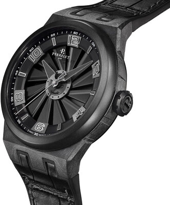 Perrelet Turbine Carbon Black Edition A4065/1 (+ náhradní řemínek)