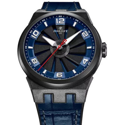 Perrelet Turbine Carbon Midnight Blue A4065/2
