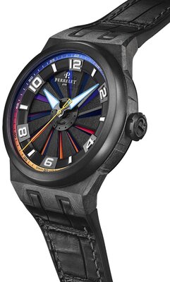 Perrelet Turbine Carbon Sunset A4065/S7 Limited Edition 99pcs (+ náhradní řemínek)