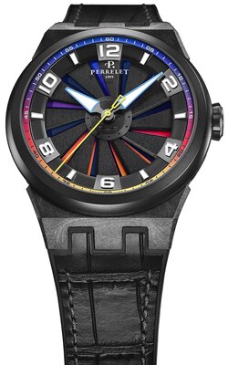 Perrelet Turbine Carbon Sunset A4065/S7 Limited Edition 99pcs (+ náhradní řemínek)