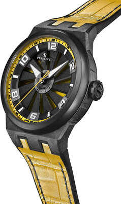 Perrelet Turbine Carbon Yellow A4065/7 (+ náhradní řemínek)