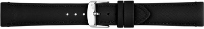 Textilní řemínek Morellato Ponza 6083E36.019 M, černý, recyklovaný materiál