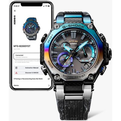 Casio G-Shock MT-G Dual Core Guard Carbon Monocoque MTG-B2000YST-1AER Storm Chaser Edition