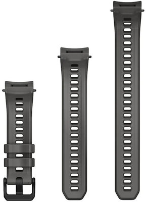 Silikonový řemínek Garmin 20mm (pro Garmin Instinct E, 40mm), šedý, + prodloužená část, 010-13397-00