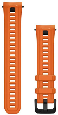 Silikonový řemínek Garmin 22mm (pro Garmin Instinct E, 45mm), oranžový, 010-13398-03