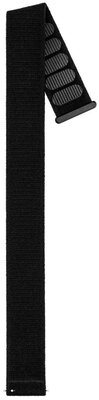 Textilní řemínek Hirsch Vocem L 41409050-5, černý, suchý zip, délka L, Quick Release