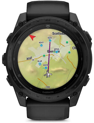 Garmin Tactix 8 Sapphire AMOLED 51mm, Black (+ náhradní řemínek)