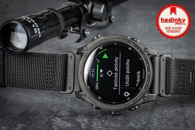 Garmin Tactix 8 Sapphire AMOLED 51mm, Black (+ náhradní řemínek)