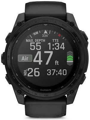 Garmin Tactix 8 Sapphire SOLAR 51mm, Black (+ náhradní řemínek)