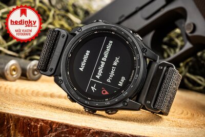 Garmin Tactix 8 Sapphire SOLAR 51mm, Black (+ náhradní řemínek)