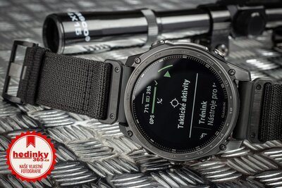 Garmin Tactix 8 Sapphire SOLAR Elite 51mm, Black (+ náhradní řemínek)