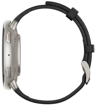 Amazfit Active 2 Premium (Round) Black Leather (+náhradní řemínek)