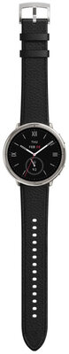 Amazfit Active 2 Premium (Round) Black Leather (+náhradní řemínek)