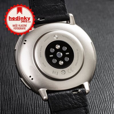 Amazfit Active 2 Premium (Round) Black Leather (+náhradní řemínek)