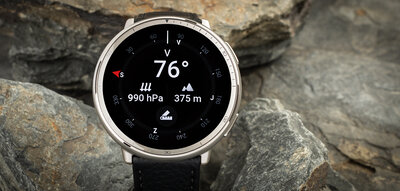 Amazfit Active 2 Premium (Round) Black Leather (+náhradní řemínek)