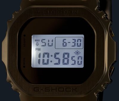 Casio G-Shock G-Steel GM-5600YMG-9ER Fine Metallic Series