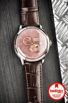 Orient Classic Bambino 2nd Generation Version9 Sun & Moon Automatic RA-AK0807R30B