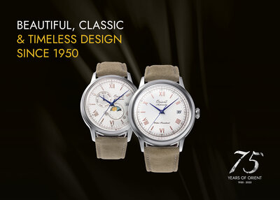 Orient Classic Bambino Automatic RA-AC0027S30B 75th Anniversary Limited Edition 9500pcs (+ náhradní řemínek)