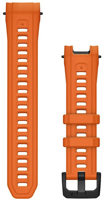 Silikonový řemínek Garmin 22mm (pro Instinct 3, 45mm), oranžový V1, 010-13395-01