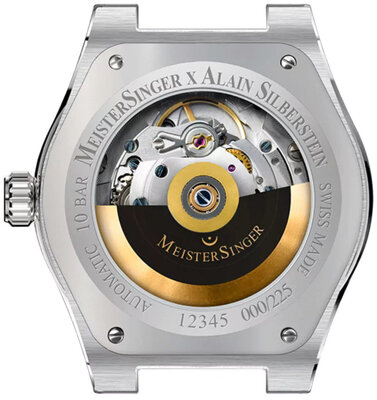 MeisterSinger Kaenos Automatic Open Date ED-KSOD-AS2025 Alain Silberstein Limited Edition 225pcs