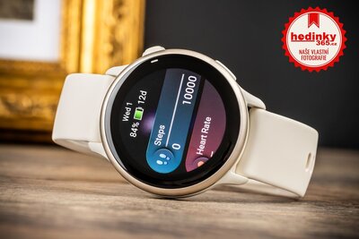 Garmin Vívoactive 6, Lunar Gold / Ivory, Silicone Band