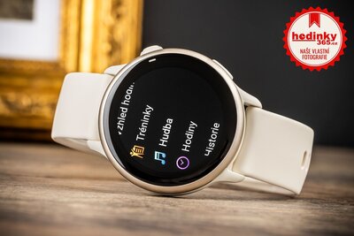 Garmin Vívoactive 6, Lunar Gold / Ivory, Silicone Band