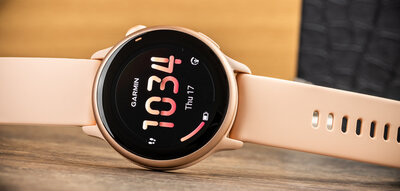 Garmin Vívoactive 6, Metallic Pink Dawn / Pink Dawn, Silicone Band