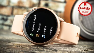 Garmin Vívoactive 6, Metallic Pink Dawn / Pink Dawn, Silicone Band