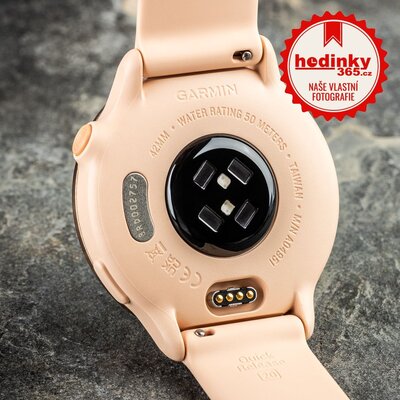 Garmin Vívoactive 6, Metallic Pink Dawn / Pink Dawn, Silicone Band