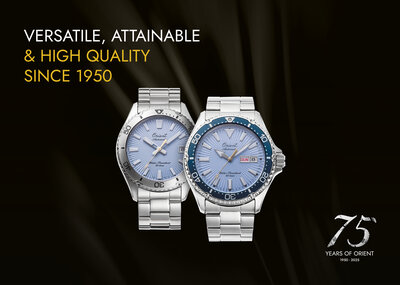 Orient Sports Mako 40 Automatic RA-AC0Q12L30B 75th Anniversary Limited Edition 6000pcs