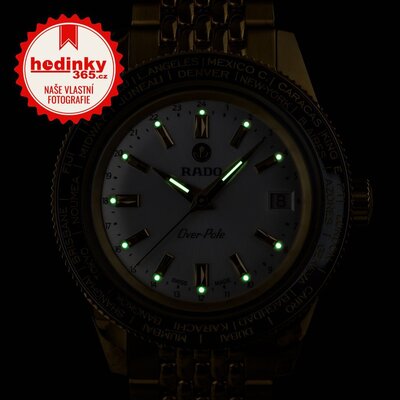 Rado Captain Cook Over-Pole R32193018 Limited Edition 1962 pcs (+ náhradní řemínek a cestovní pouzdro)