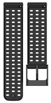 Silikonový řemínek Ricardo 22mm (pro Suunto 9 Peak, Race, Vertical), černý, Quick Release