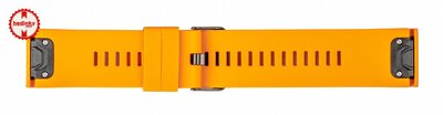 Silikonový řemínek Ricardo Livigno 26mm, Orange, QuickFit