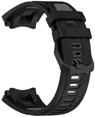Silikonový řemínek Ricardo Moena (pro Amazfit T-Rex 3), Black/Gray