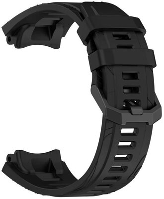 Silikonový řemínek Ricardo Moena (pro Amazfit T-Rex 3), Black, + příslušenství na výměnu