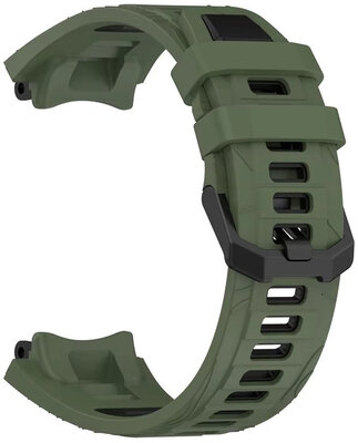 Silikonový řemínek Ricardo Moena (pro Amazfit T-Rex 3), Green/Black