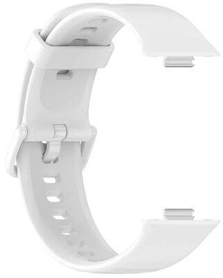 Silikonový řemínek Ricardo (pro Huawei Watch Fit 3, 4, 4 Pro), bílý