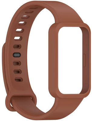 Silikonový řemínek Ricardo (pro Xiaomi Band 9 Active), hnědý