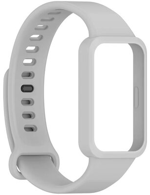 Silikonový řemínek Ricardo (pro Xiaomi Band 9 Active), šedý
