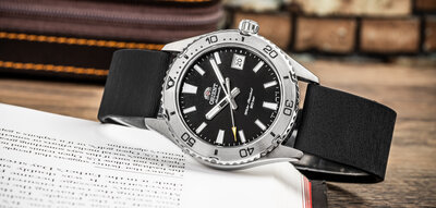 Silikonový řemínek Ricardo Tivoli, černý, Quick Release