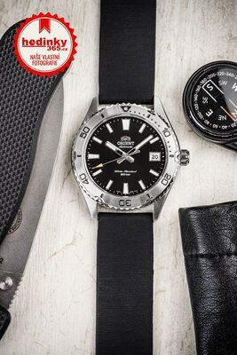 Silikonový řemínek Ricardo Tivoli, černý, Quick Release