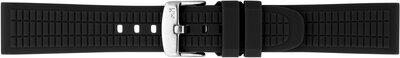 Silikonový řemínek Morellato Tanaro 6085187.019 M, černý, Quick Release