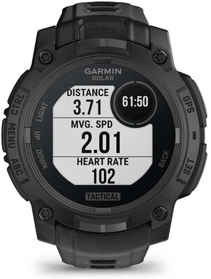 Garmin Instinct 3 SOLAR 45mm, Tactical Edition, Black
