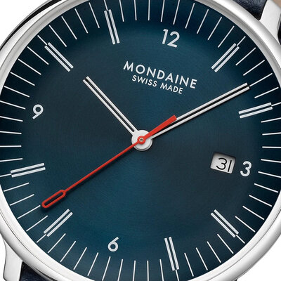 Mondaine Doppio Quartz MLE.41240.LQV.SET (+ náhradní řemínek)