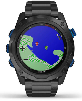 Garmin Descent Mk2i Sapphire Titanium, Titanium band, T1 Bundle (rozbalené)
