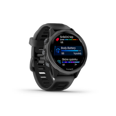 Garmin Forerunner 570 (42 mm), Slate Gray, Translucent Black