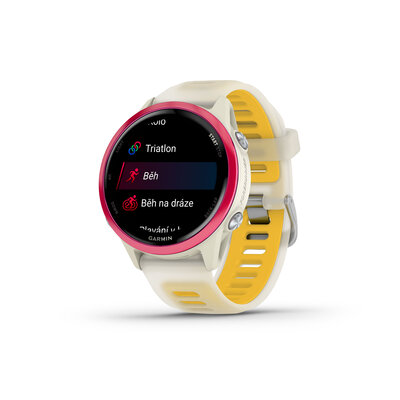 Garmin Forerunner 570 42mm, Raspberry, Bone/Mango