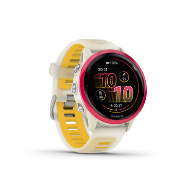 Garmin Forerunner 570 42mm, Raspberry, Bone/Mango