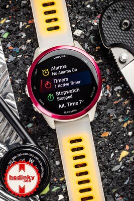 Garmin Forerunner 570 42mm, Raspberry, Bone/Mango