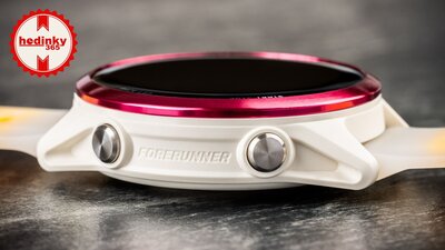 Garmin Forerunner 570 42mm, Raspberry, Bone/Mango